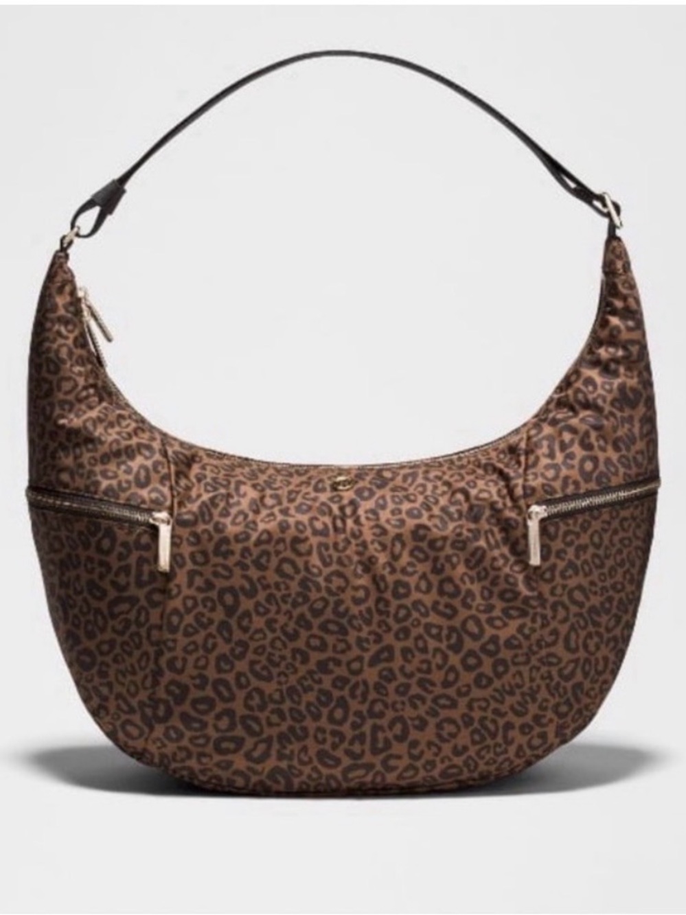 lululemon athletica Brown and Black Leopard Print Hobo Bag - Picture 8 of 9
